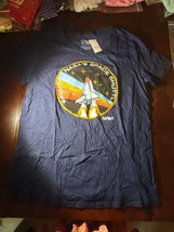 &quot;Saluting NASA&#39;s Space Shuttle&quot; Size Large Women&#39;s T-shirt - £15.47 GBP