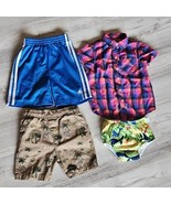 Boys Clothes Lot 3T 4pc iPlay Swim Adidas Mini Copper Shorts Arizona Pla... - $36.85 CAD