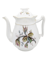 French T. P. W.  Crackle Glazed 9&quot; Tall Porcelain Pitcher/Coffee Pot - $67.66 CAD