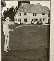1920 Goodyear Tire Lawn Hose Advertisement Garden Home Ephemera 14 x 5.5&quot; - £13.16 GBP