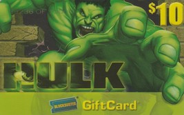 Blockbuster $10 Hulk Gift Card (No Value) - $39.99