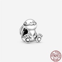 Sterling Silver Puppy Castle beads Pendant Pandora 925 Original Charm br... - £15.71 GBP