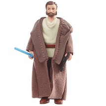 Star Wars Retro Collection OBI-Wan Kenobi (Wandering Jedi) Toy 3.75-Inch... - £11.98 GBP
