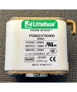 Littelfuse Psr031fs0400z Semiconductor Fuse, Psr Series, Very Fast-Acting, - $2,860.64 MXN