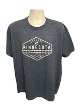 Explore Minnesota Adult Gray XL TShirt - £13.83 GBP