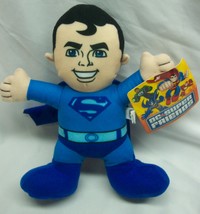 Dc Super Friends Superman In Blue Outfit 9&quot; Plush Stuffed Animal Toy New - £11.68 GBP