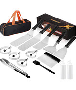 Griddle Accessories, 15-Piece Restaurant Grade Stainless Steel Flat Top ... - $17.41