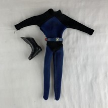 Vintage Captain Action 1966 Ideal Toy Uniform With Belt And One Boot - Flawed - £38.57 GBP