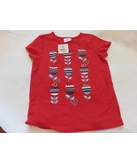 NEW Hanna Andersson Girls Tulip Tshirt Shirt Red - $16.79