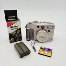Vtg Canon PowerShot G2 4.0MP Digital Camera with Battery - Charger &amp; Car... - $102.84