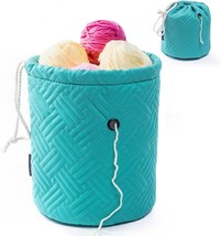  Bag Small Crochet Bag Organizer Yarn Storage Bags Yarn for Crocheting K... - £19.38 GBP