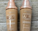 2PK LOREAL TRUE MATCH LUMI LUMINOUS FOUNDATION N3 NATURAL BUFF Neutral - $15.72