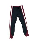 Athleta Black Burgundy Crunch Leggings Size XSP - $419.12 MXN