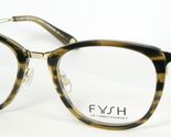 Neuf FYSH GB I Urban Lunettes 3601 809 Marron Or Lunettes 51-20-135mm - $115.57