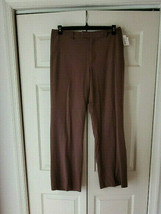 Old Navy Ladies Size 12 Regular Brown Dress Pants (NEW) - £15.55 GBP