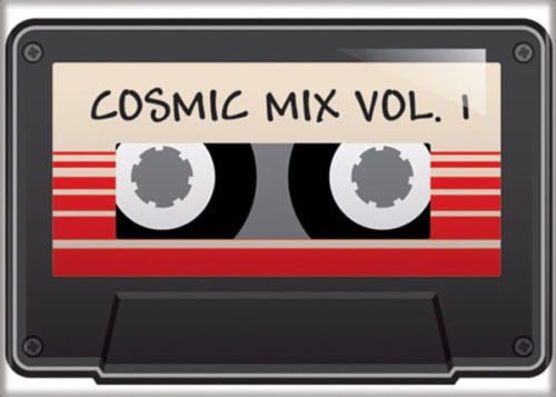 Primary image for Guardians of the Galaxy Cosmic Mix Vol. 1 Cassette Art Image Refrigerator Magnet