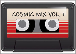Guardians of the Galaxy Cosmic Mix Vol. 1 Cassette Art Image Refrigerator Magnet - $3.99