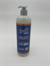 Suave Men 2-IN-1 Shampoo+Conditioner For Curly Wavy Textured Hair w/ Shea Butter - $8.41