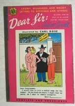 DEAR SIR: by Juliet Lowell; illust. Carl Rose (1951) Avon cartoon paperback #318 - £10.19 GBP