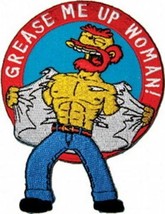 The Simpsons Willie Figure Grease Me Up Woman! Embroidered Patch, NEW UNUSED - £6.24 GBP