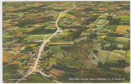 Four Mile Stretch Perry Highway U. S. Route 19 Pennsylvania PA Postcard Vintage - £2.35 GBP