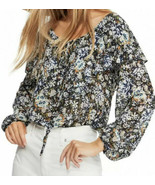 Intimately Free People Womens Say It To Me Printed Long Sleeve Bodysuit ... - £16.46 GBP