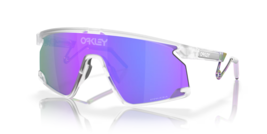 Oakley BXTR METAL Sunglasses OO9237-0239 Matte Clear Frame W/ PRIZM Viol... - £155.54 GBP