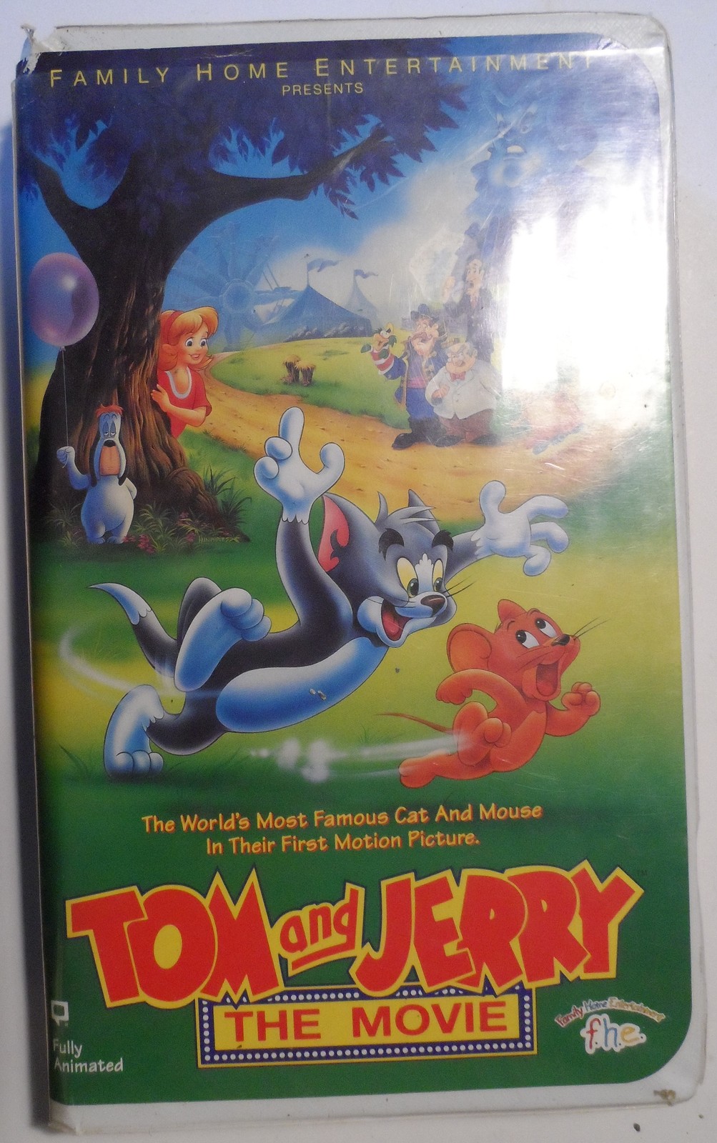 Tom And Jerry The Movie 1993 VHS Canadian Pressing VG Miramax Films Henr... - $14.77