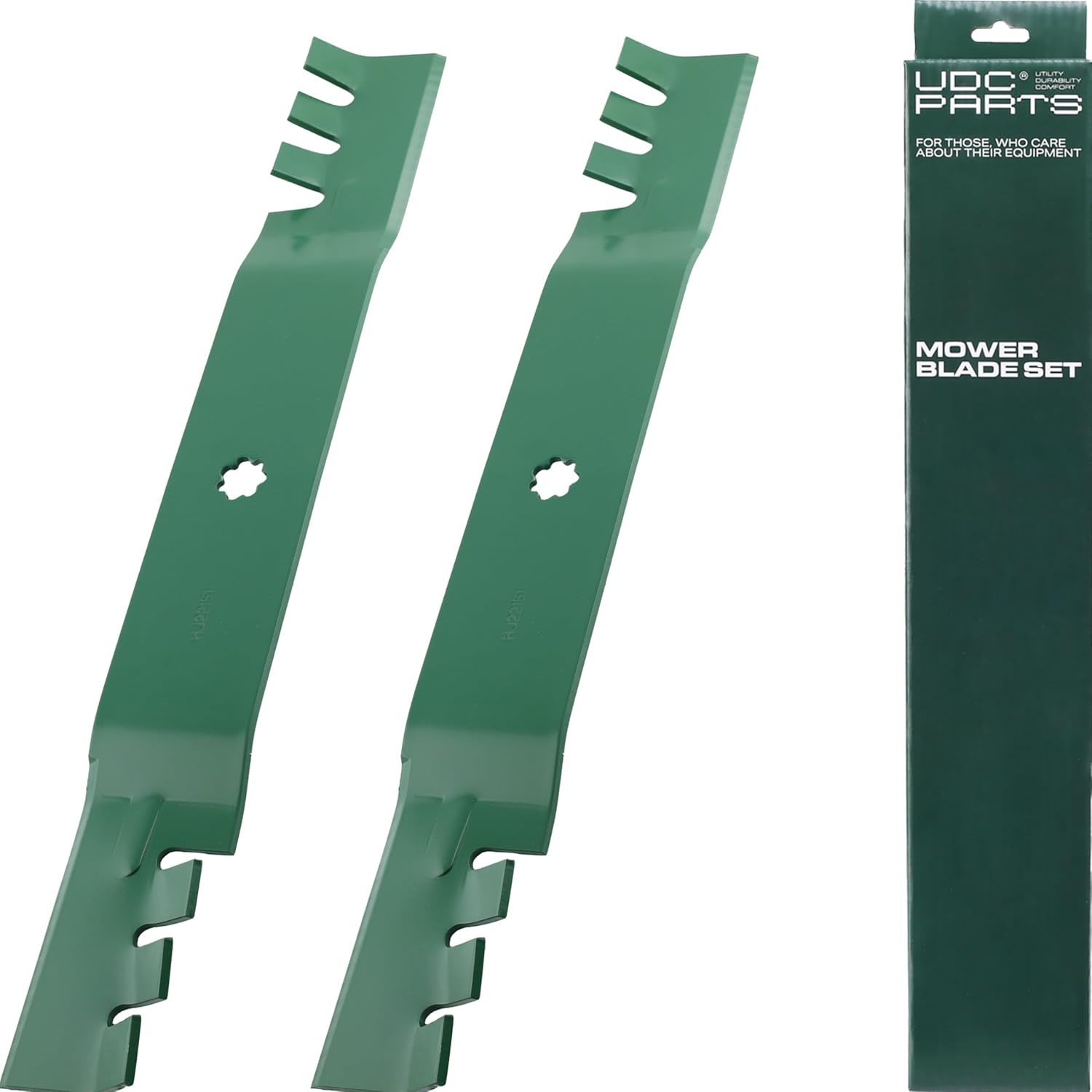 GY20850 Mower Blades for John Deere 42 Inch D105 D130 S100 S110 S240 X30... - $62.26