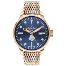 Mathey Tissot Men&#39;s Elica Blue Dial Watch - U121PBU - £272.30 GBP