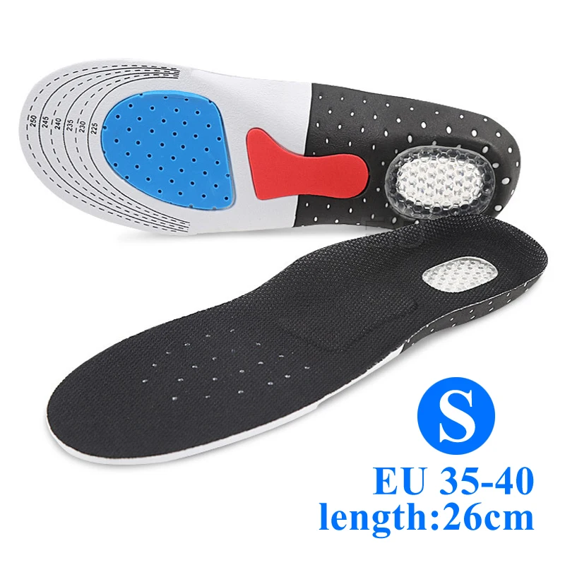 EiD  Running  Gel Insoles for feet Man Women for shoes sole orthopedic pad Magin - £114.44 GBP