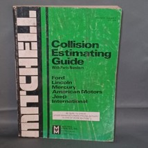 July 1978 Mitchell Collision Estimating Guide W/Parts Numbers Vol. 20 #7 - £28.29 GBP