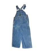 John Deere Denim Adjustable Romper Overalls Boys/Girls size 4T - $24.82 CAD