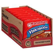 Yakisoba, Teriyaki Beef Flavor – Stir-Fried Japanese Instant Ramen Noodl... - $16.40