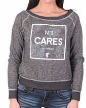 Famous Stars &amp; Straps Gris Carbón Go Harder Pazer Júnior Tripulante Suda... - $24.99