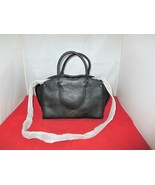 COACH 40862 Drew Grained Leather Satchel, Shoulder Bag $395 Black - #3279 - £64.01 GBP