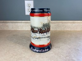 Budweiser An American Tradition 1990 Collector&#39;s Series Decorative Tankard Beer  - £15.27 GBP