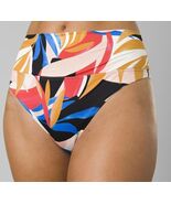 prAna Aurelia Size Small (S) High Soft Wide Waist Swim Bikini Bottom Tro... - $39.59