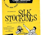 Silk Stockings Program Casa Manana Musicals Fort Worth Texas 1959 - $17.87