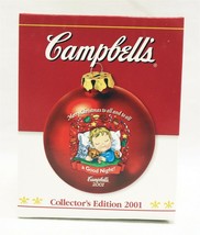VINTAGE 2001 Campbell&#39;s Soup Christmas Ornament  - £15.52 GBP