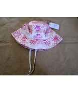 NWT Women’s Floral Bucket Hat by Time &amp; Tru Pink &amp; White - $10.95