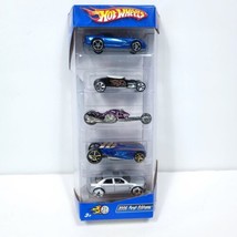 2006 First Editions Hot Wheels 5 Car Gift Pack Black Track T no bone shaker - $29.69