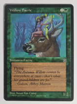 1995 WILLOW FAERIC MAGIC THE GATHERING MTG CARD PLAYING ROLE PLAY GAME - £4.73 GBP