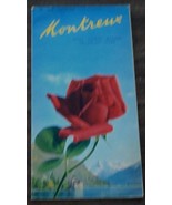 Montreux, Switzerland, Vintage Informational Tour Pamphlet VGC - €2,55 EUR