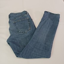 Banana Republic Women’s Blue Mid-Rise Slim Denim Jeans Size 34W×30L image 2