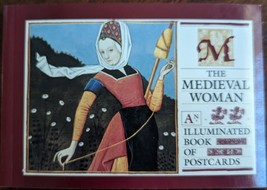 The Medieval Woman An Illuminated Book of Postcards - $12.95