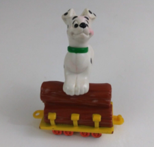 Vintage 2000 Disney 102 Dalmatians #100 Dog On Log Train Car McDonalds T... - $1.97
