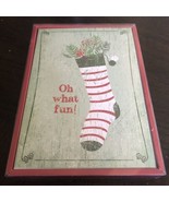 Oh What Fun Country Side Holiday Cards 20 Cards/21 Envelopes  - £11.18 GBP