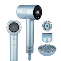 VEVOR High-Speed Hair Dryer with 105,000RPM Brushless Motor, 200 Million Negativ - €110,87 EUR