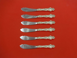 Irian by Wallace Sterling Silver Trout Knife Set 6pc HHWS Custom Made - $662.31